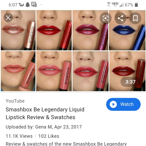 Smashbox Be Legendary Lip Vault - Picture 7 of 8
